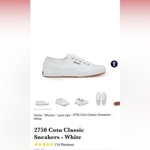 Superga 2750 Cotu Classic Sneakers - White size 38